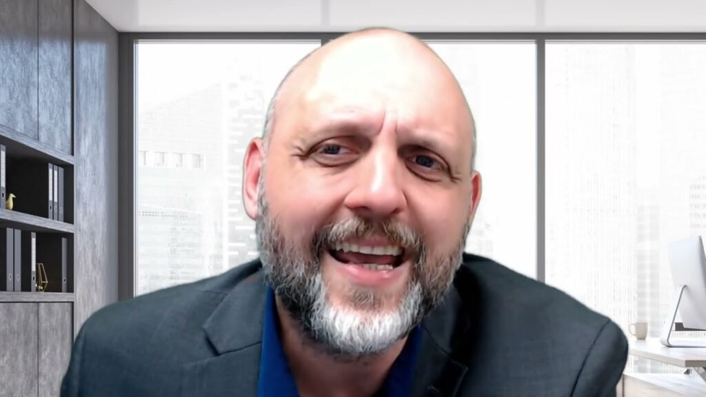 David Pudwill of FDA Blueprint, speaking to camera about working with Helping Companies